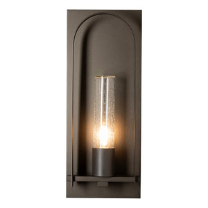 Hubbardton Forge - 302031-SKT-14-GG0781 - Triomphe Medium Outdoor Sconce - Triomphe - Oil Rubbed Bronze