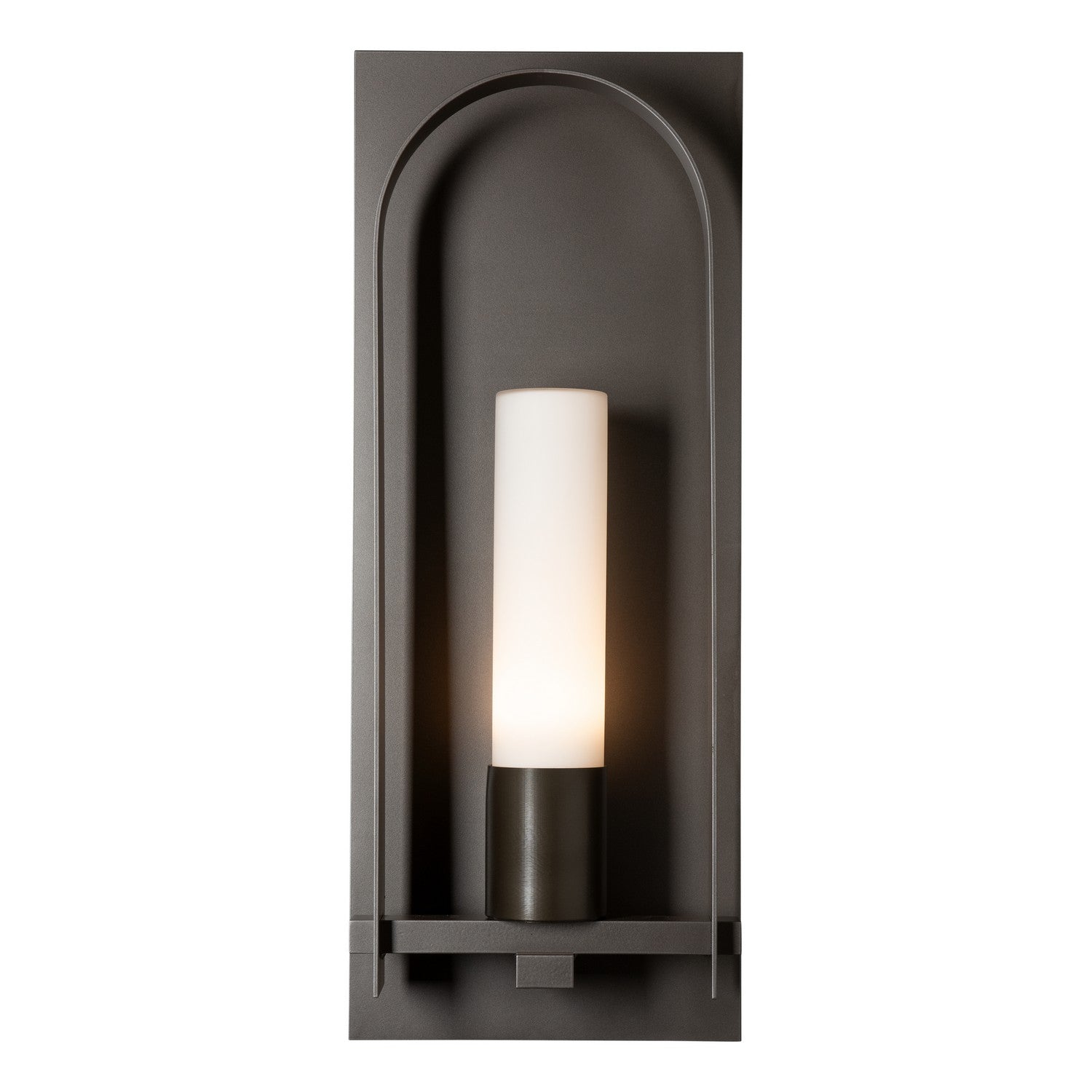 Hubbardton Forge - 302032-SKT-77-GG0783 - One Light Outdoor Wall Sconce - Triomphe - Coastal Dark Smoke