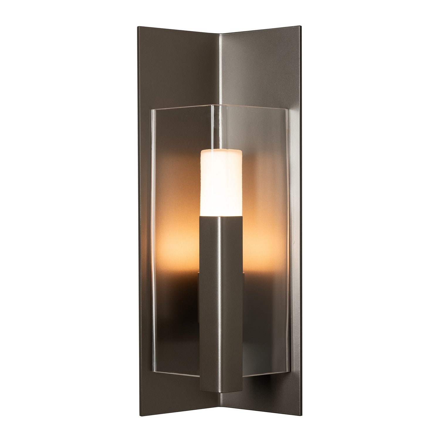 Hubbardton Forge - 302045-SKT-80-ZM0792 - Summit Small Outdoor Sconce - Summit - Coastal Black