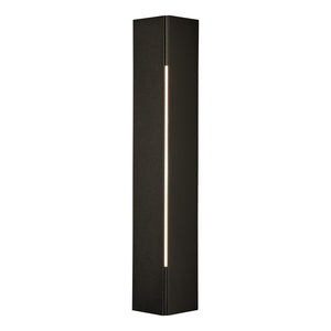 Hubbardton Forge - 307650-SKT-14-ZZ0202 - Two Light Outdoor Wall Sconce - Gallery - Oil Rubbed Bronze