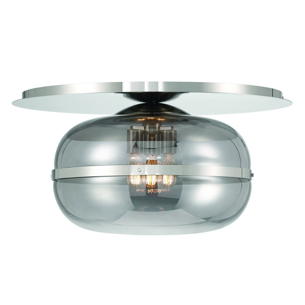 Eurofase - 37088-028 - NOTTINGHAM-FM-3LT-20IN-PN-SK - NOTTINGHAM - Polished Nickel