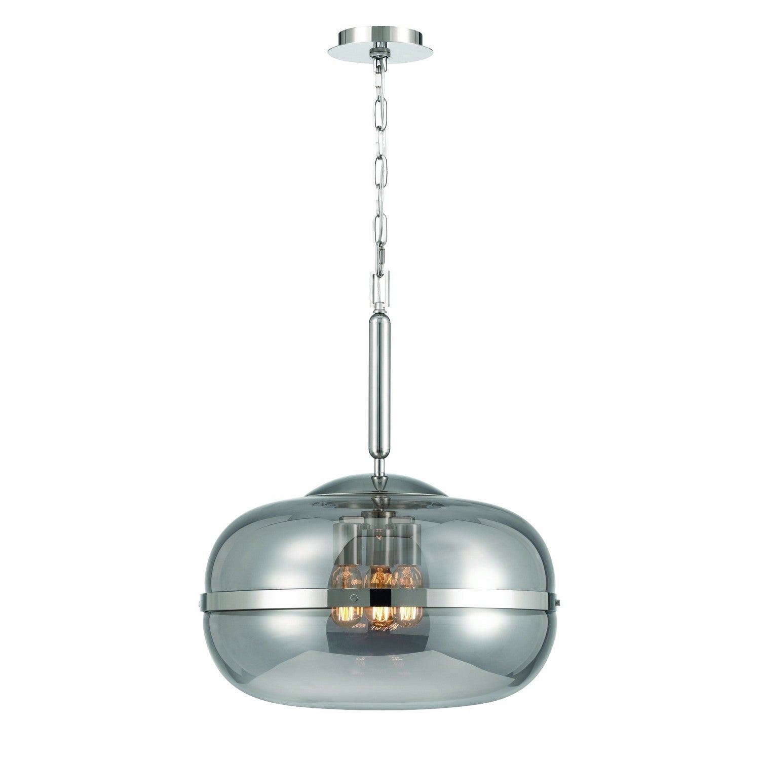 Eurofase - 37198-028 - Three Light Pendant - Nottingham - Nickel