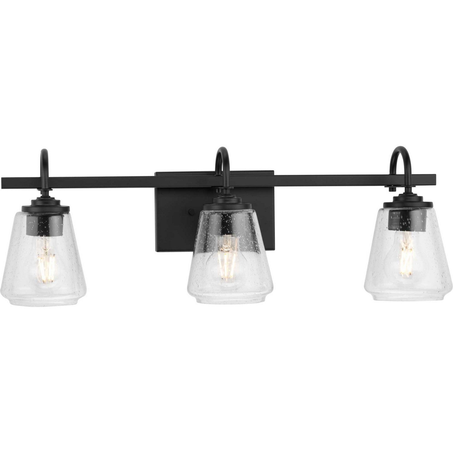 Progress Lighting - P300474-31M - Three Light Bath & Vanity - Martenne - Matte Black