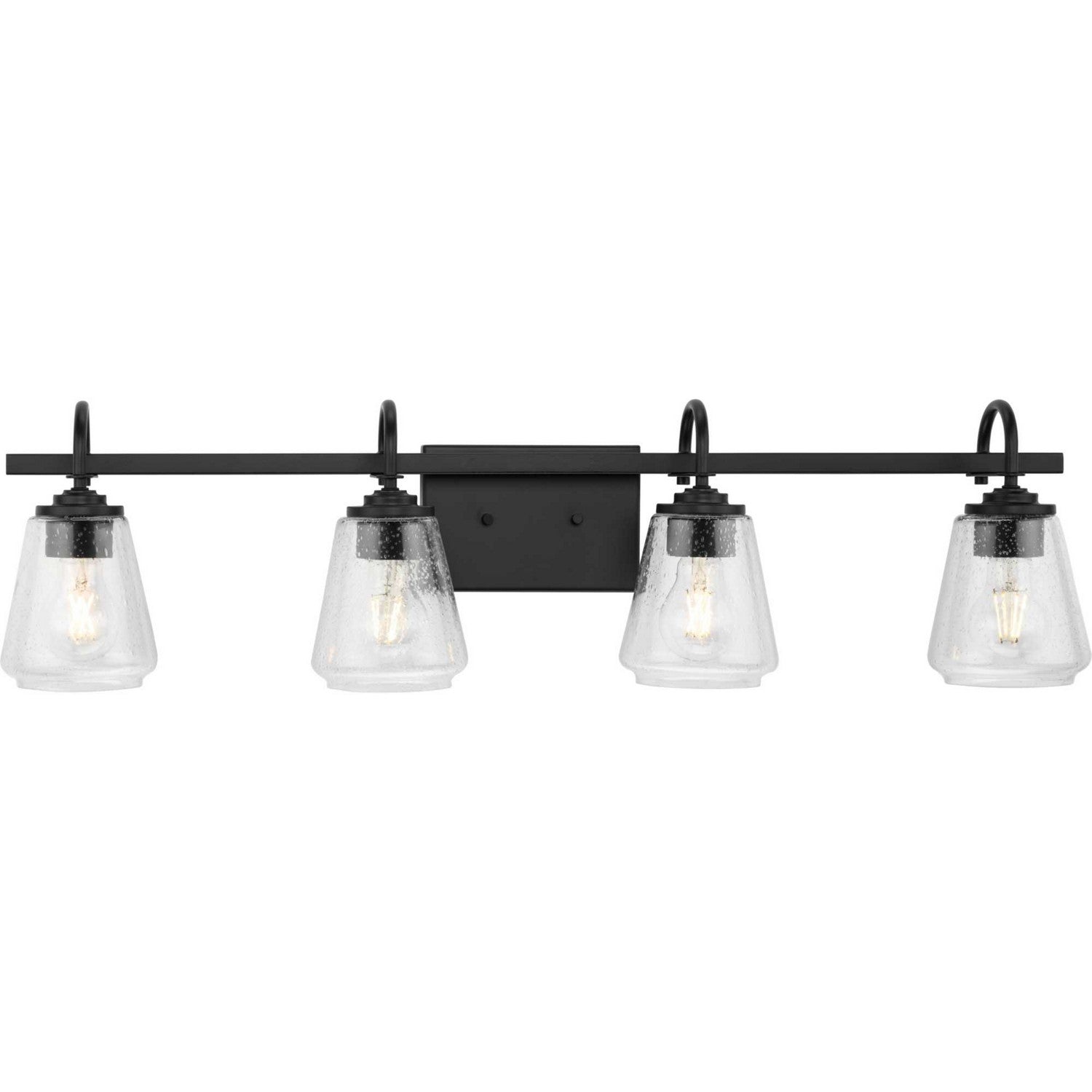 Progress Lighting - P300475-31M - Four Light Bath & Vanity - Martenne - Matte Black