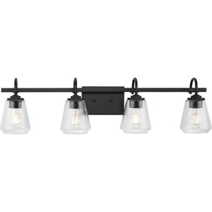 Progress Lighting - P300475-31M - Four Light Bath & Vanity - Martenne - Matte Black