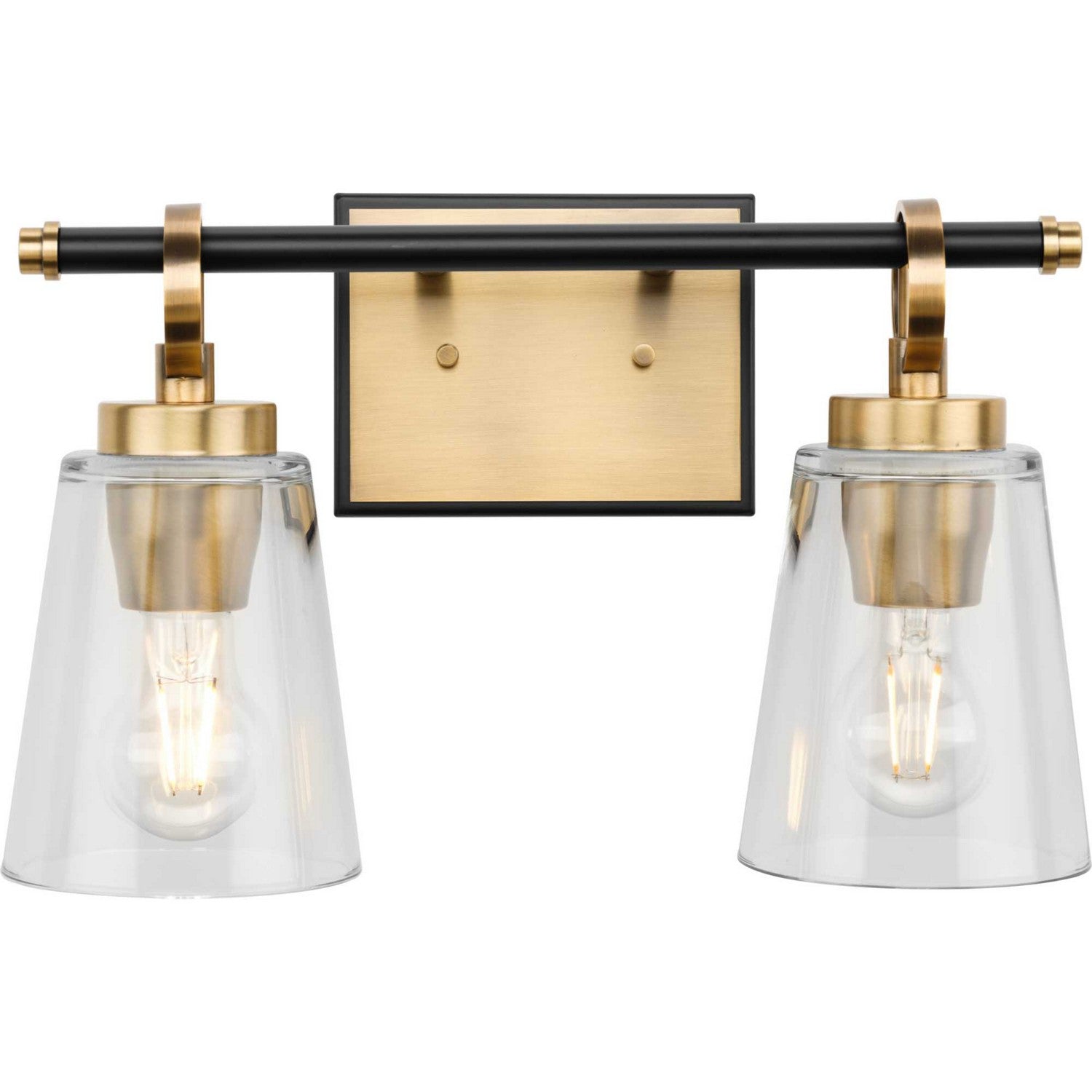 Progress Lighting - P300481-163 - Two Light Bath & Vanity - Cassell - Vintage Brass