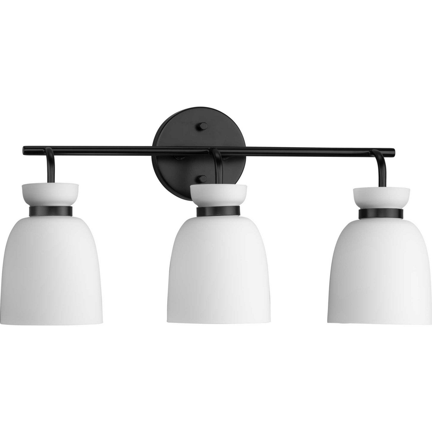 Progress Lighting - P300486-31M - Three Light Bath & Vanity - Lexie - Matte Black