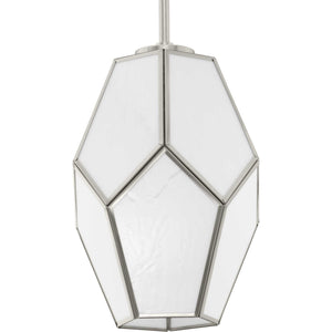 Progress Lighting - P500435-009 - One Light Pendant - Latham - Brushed Nickel