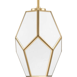 Progress Lighting - P500435-078 - One Light Pendant - Latham - Vintage Gold