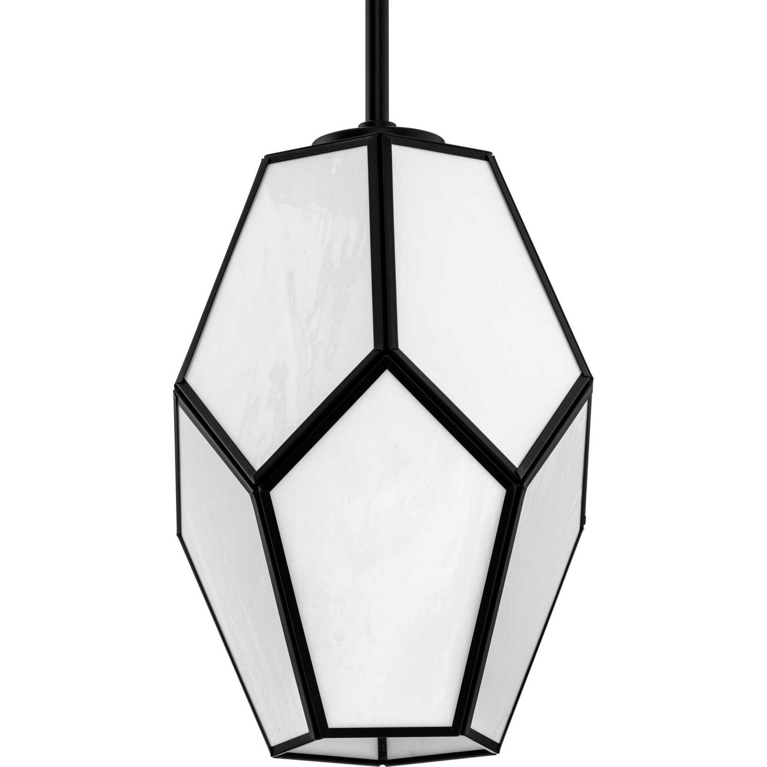 Progress Lighting - P500435-31M - One Light Pendant - Latham - Matte Black