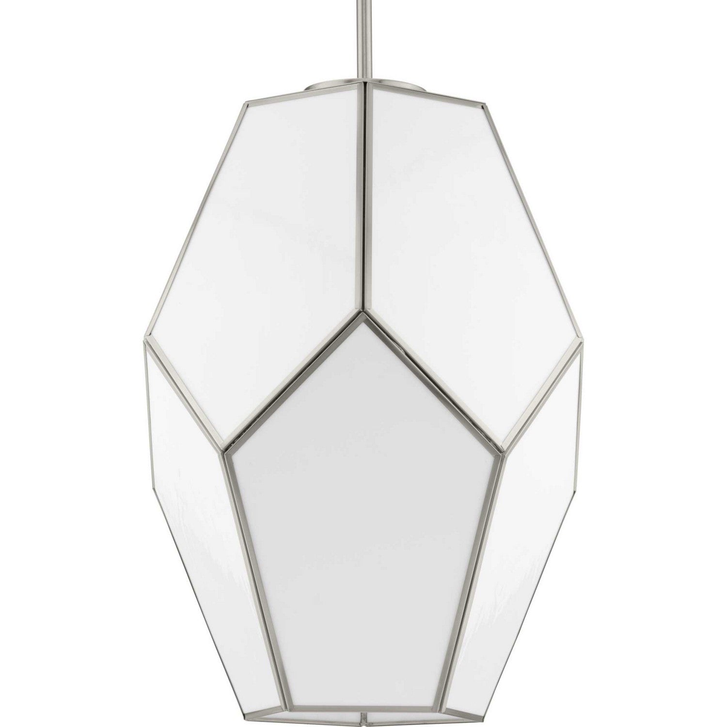 Progress Lighting - P500436-009 - One Light Pendant - Latham - Brushed Nickel