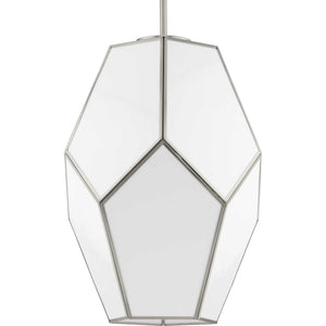 Progress Lighting - P500436-009 - One Light Pendant - Latham - Brushed Nickel