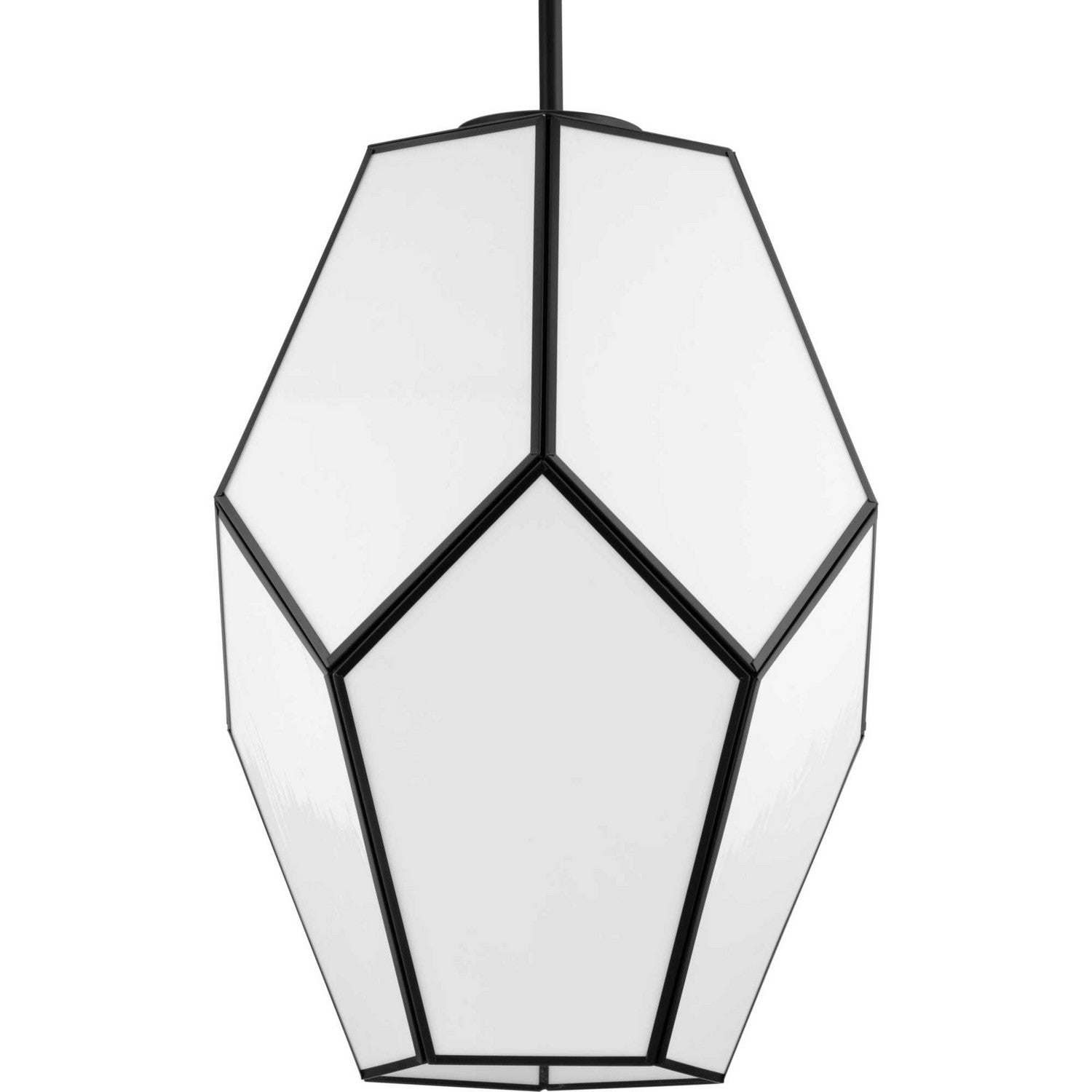 Progress Lighting - P500436-31M - One Light Pendant - Latham - Matte Black