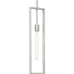 Progress Lighting - P500444-009 - One Light Pendant - Boundary - Brushed Nickel