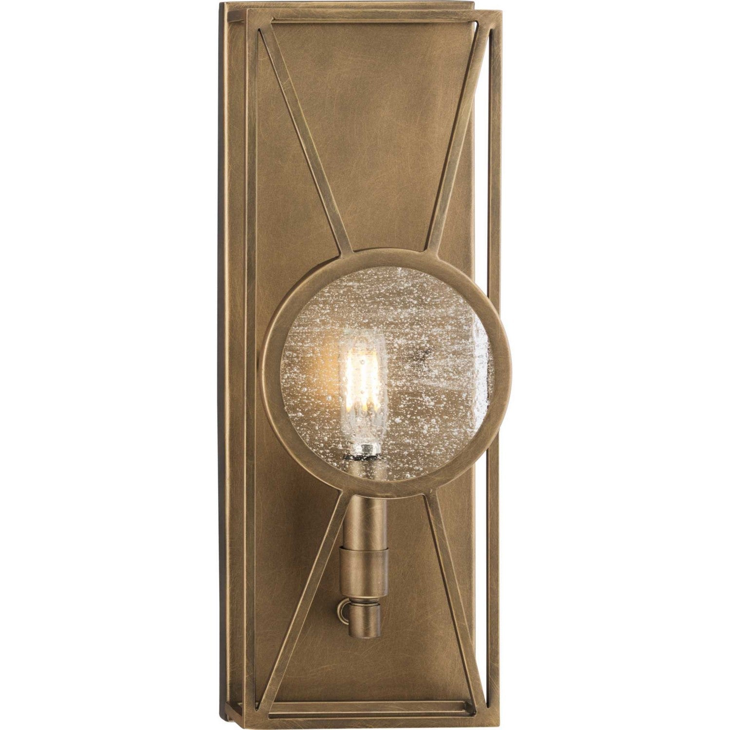 Progress Lighting - P710076-196 - One Light Wall Sconce - Cumberland - Aged Bronze