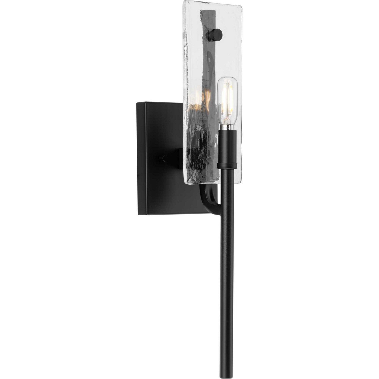 Progress Lighting - P710121-31M - One Light Wall Bracket - Rivera - Matte Black