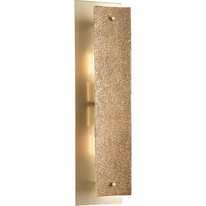 Progress Lighting - P710122-205 - Two Light Wall Bracket - Lusail - Soft Gold