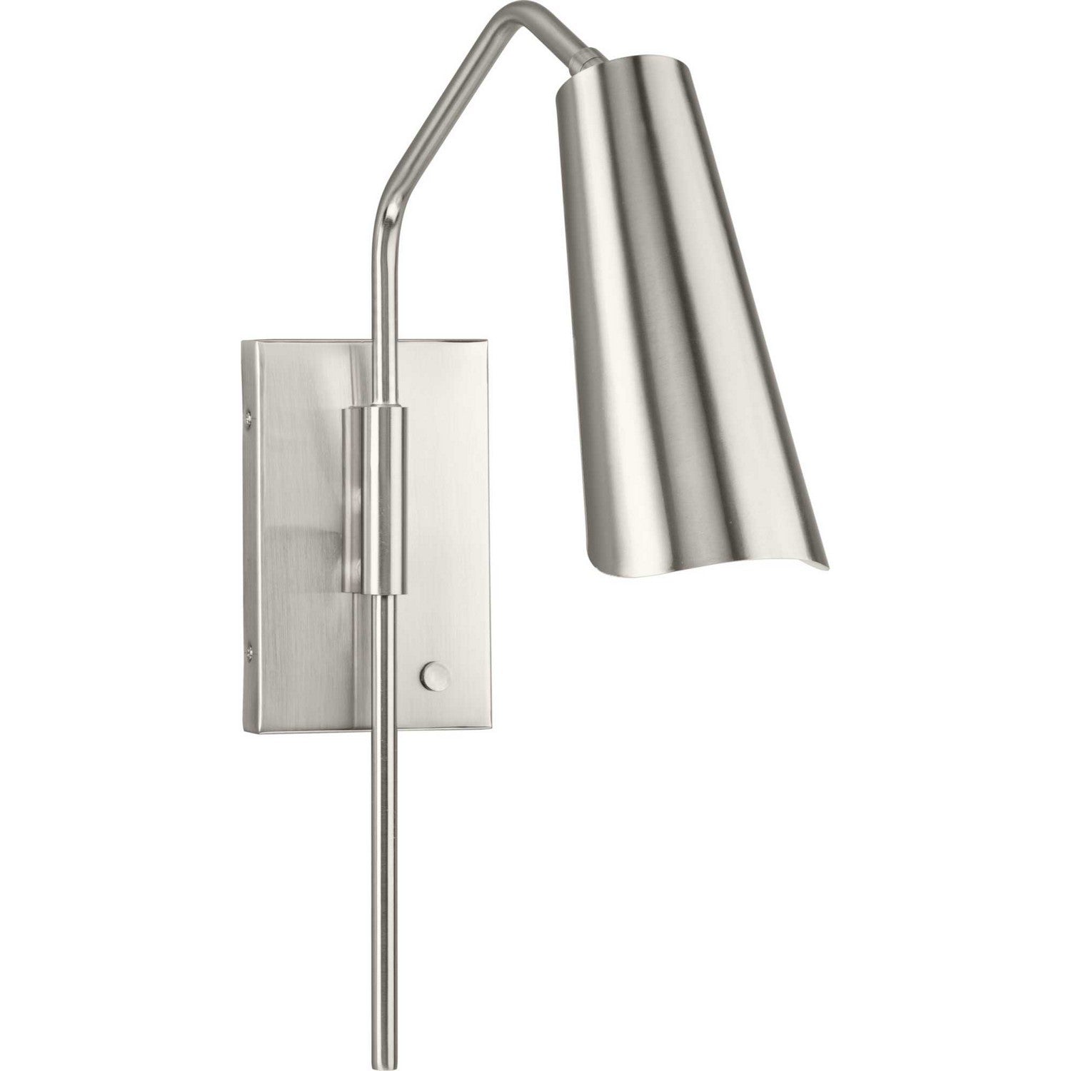 Progress Lighting - P710131-009 - One Light Wall Bracket - Cornett - Brushed Nickel