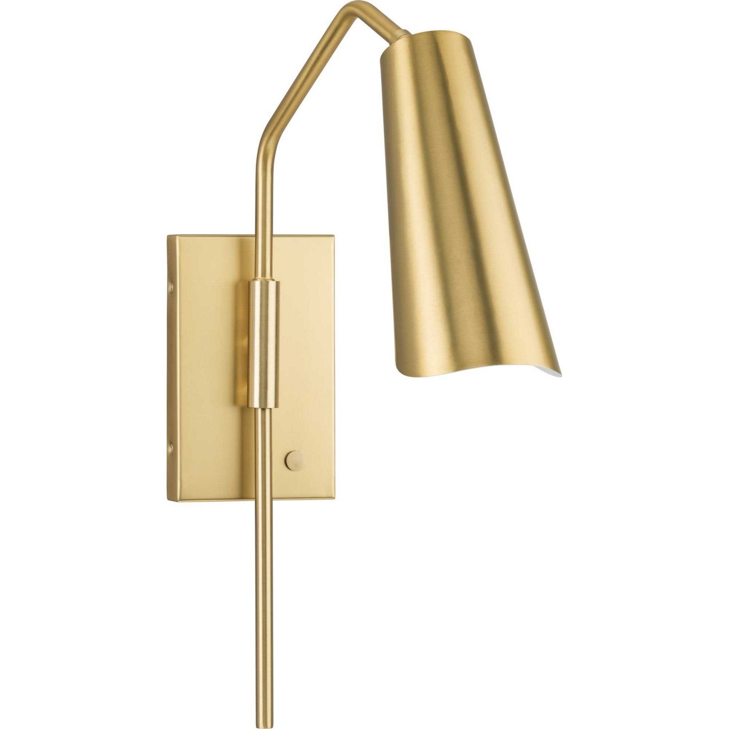 Progress Lighting - P710131-191 - One Light Wall Bracket - Cornett - Brushed Gold