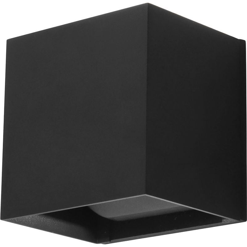 Westgate - LRS-Q-MCT5-BK - Outdoor Cube Light With Beam-Angle Fins - Black