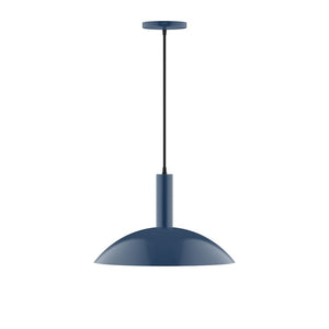 Montclair Light Works - PEBX476-50-C21 - Two Light Pendant - Stack - Navy