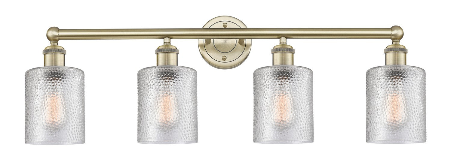 Innovations - 616-4W-AB-G112 - Four Light Bath Vanity - Edison - Antique Brass