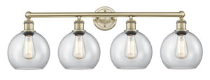 Innovations - 616-4W-AB-G122-8 - Four Light Bath Vanity - Edison - Antique Brass