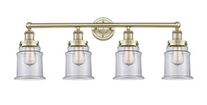 Innovations - 616-4W-AB-G182 - Four Light Bath Vanity - Edison - Antique Brass