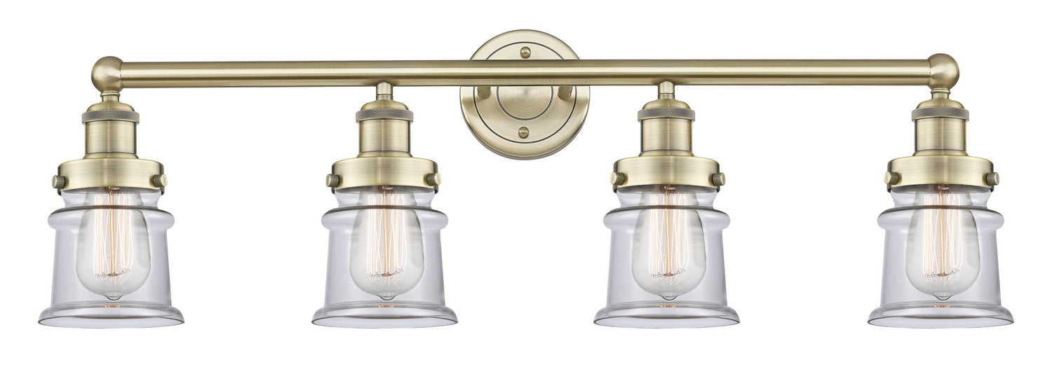 Innovations - 616-4W-AB-G182S - Four Light Bath Vanity - Edison - Antique Brass