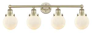 Innovations - 616-4W-AB-G201-6 - Four Light Bath Vanity - Edison - Antique Brass