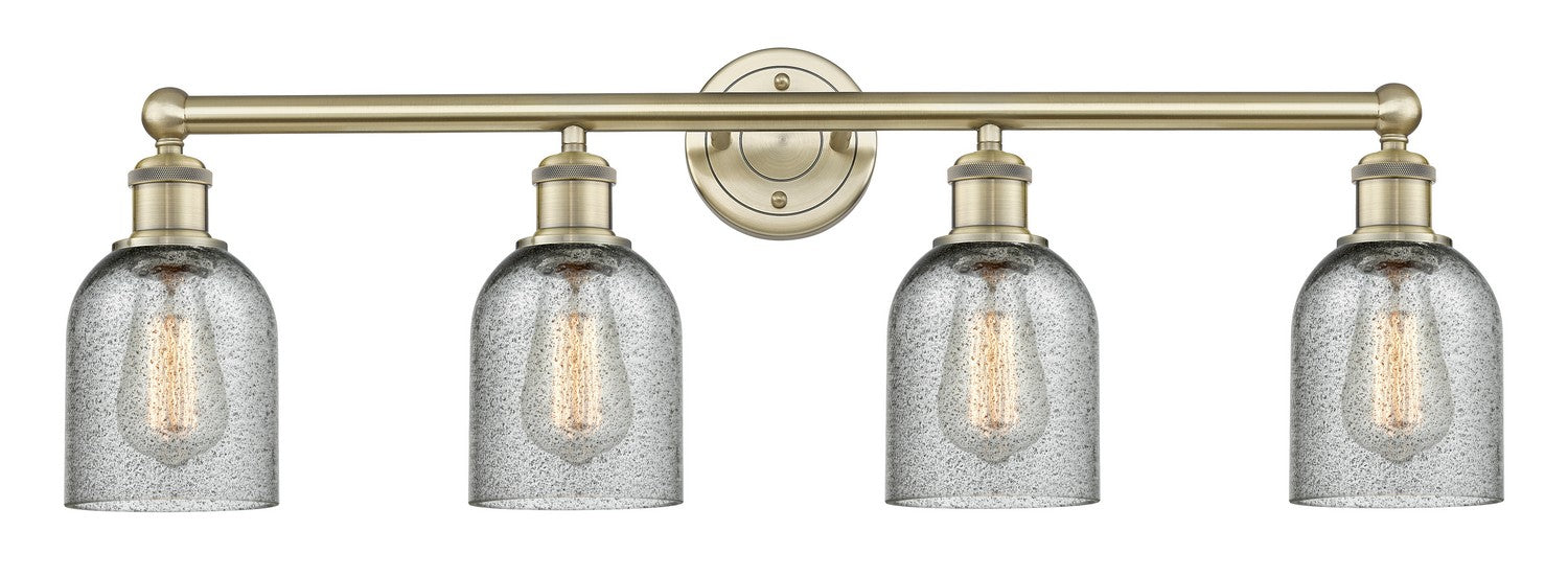 Innovations - 616-4W-AB-G257 - Four Light Bath Vanity - Edison - Antique Brass