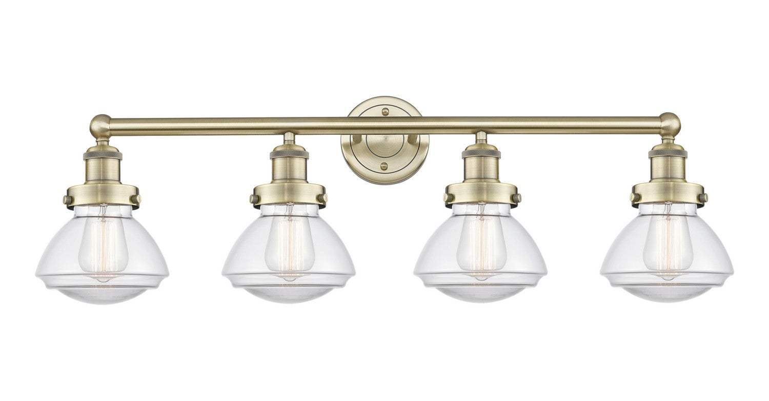 Innovations - 616-4W-AB-G322 - Four Light Bath Vanity - Edison - Antique Brass