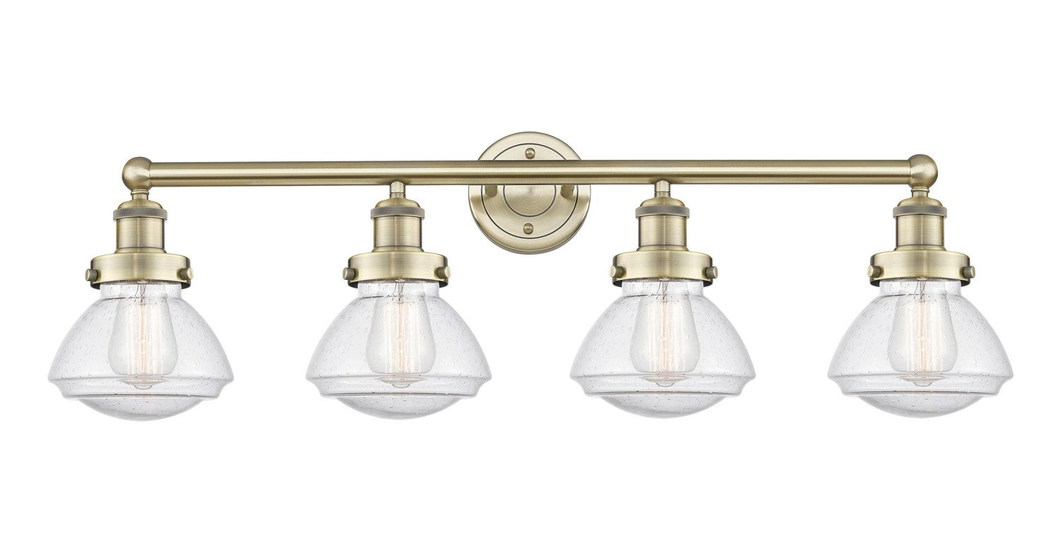 Innovations - 616-4W-AB-G324 - Four Light Bath Vanity - Edison - Antique Brass