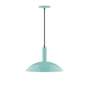 Montclair Light Works - PEBX476-48-C02 - Two Light Pendant - Stack - Sea Green