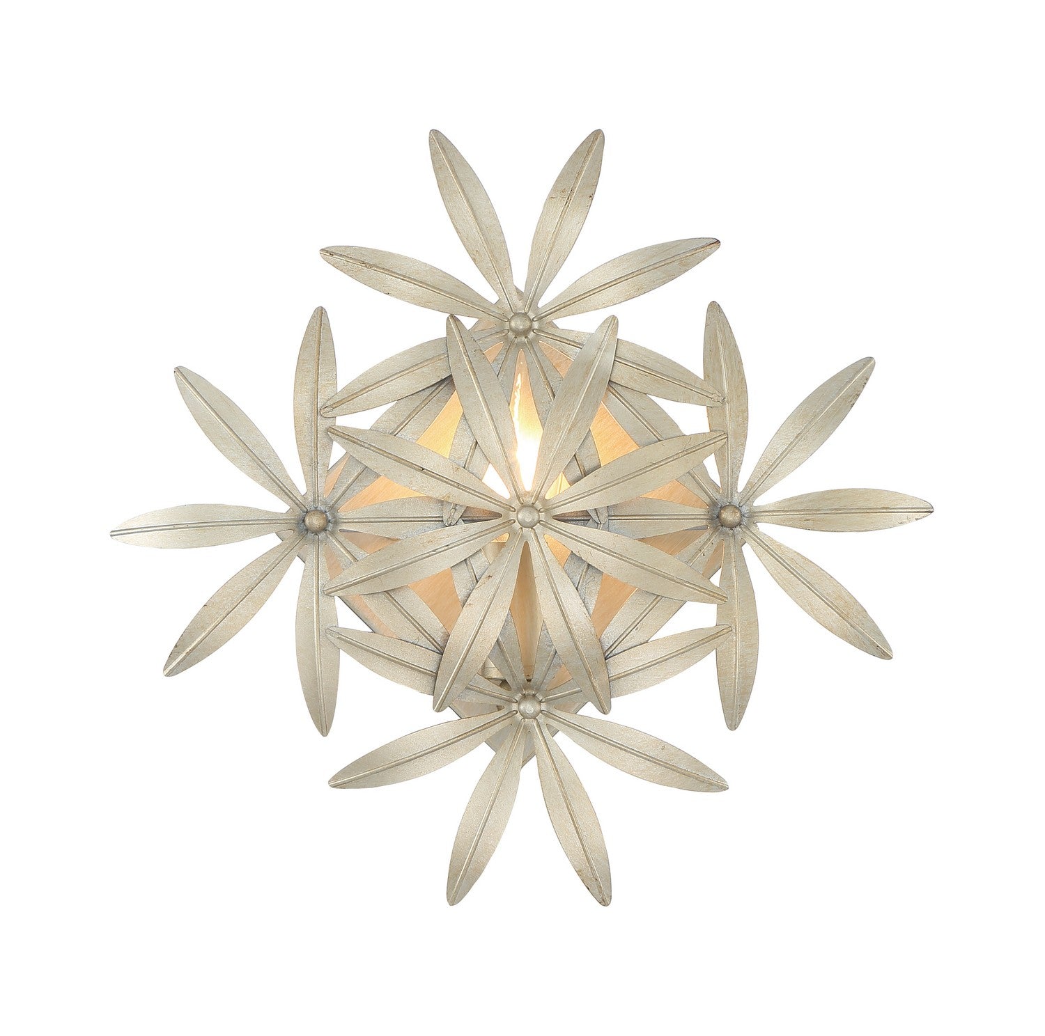 Minka-Lavery - 2141-735 - One Light Wall Sconce - Flower Child - Ambry Gold