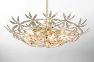 Minka-Lavery - 2146-735 - Four Light Pendant - Flower Child - Ambry Gold