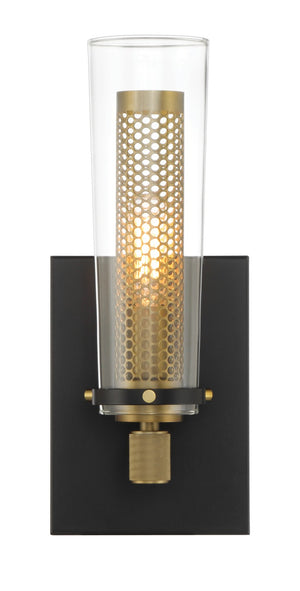 Minka-Lavery - 2181-726 - One Light Wall Sconce - Emmerham - Coal And Soft Brass