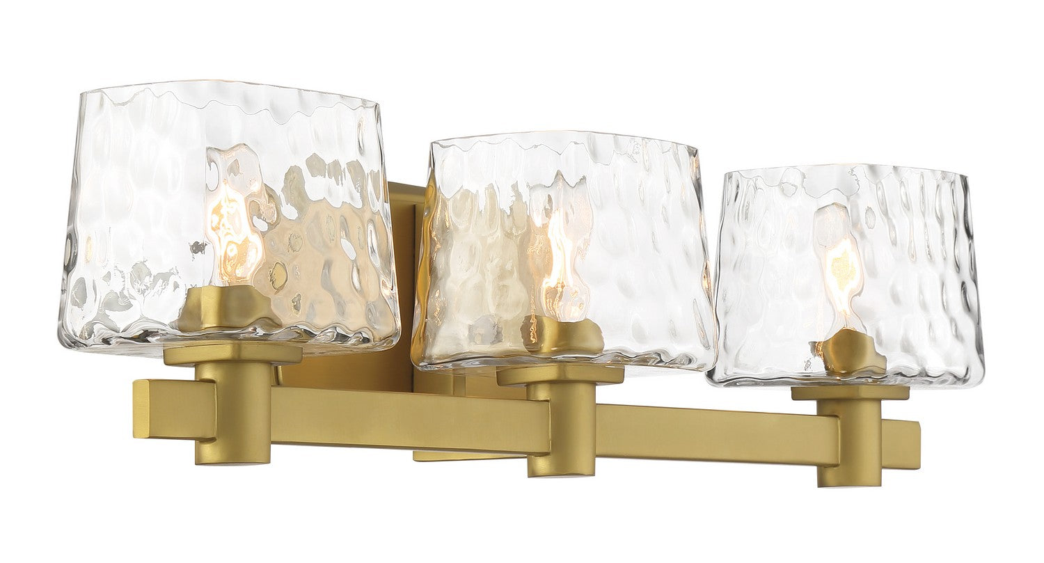 Minka-Lavery - 2233-695 - Three Light Bath Vanity - Drysdale - Soft Brass