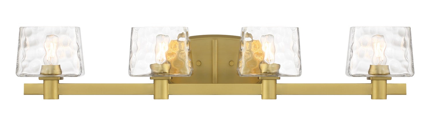 Minka-Lavery - 2234-695 - Four Light Bath Vanity - Drysdale - Soft Brass