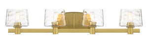 Minka-Lavery - 2234-695 - Four Light Bath Vanity - Drysdale - Soft Brass
