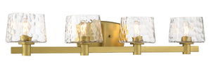 Minka-Lavery - 2234-695 - Four Light Bath Vanity - Drysdale - Soft Brass