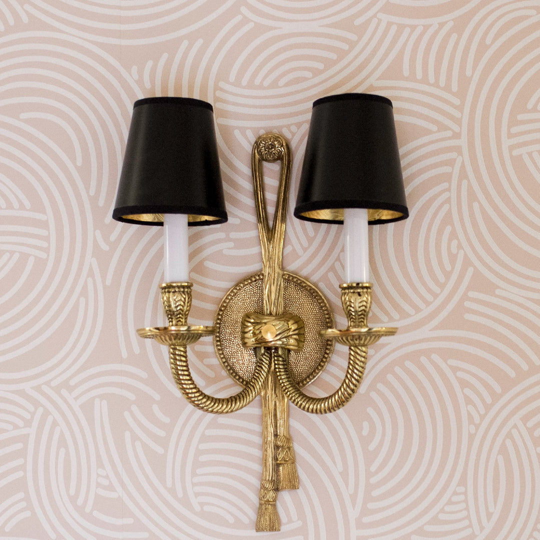 Crystorama - 650-OB - Two Light Wall Sconce - Cast Brass Wall Mount - Olde Brass