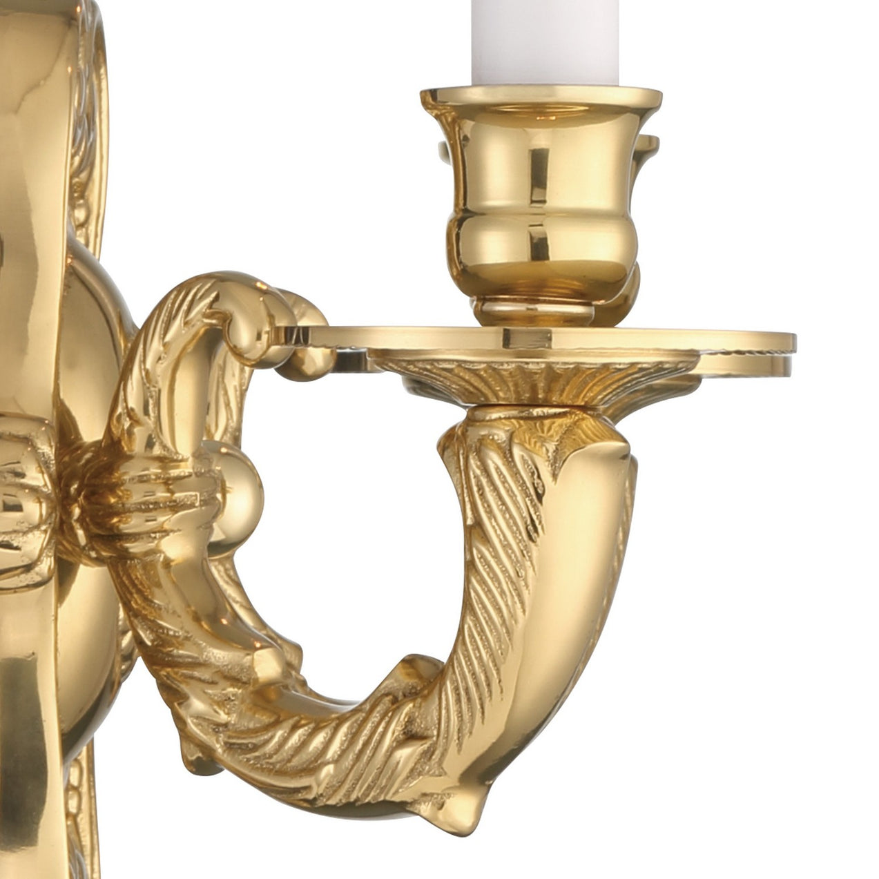 Crystorama - 642-PB - Two Light Wall Sconce - Marlowe - Polished Brass