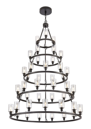 Innovations - 8203456-BK-G804 - 45 Light Chandelier - Ballston - Matte Black