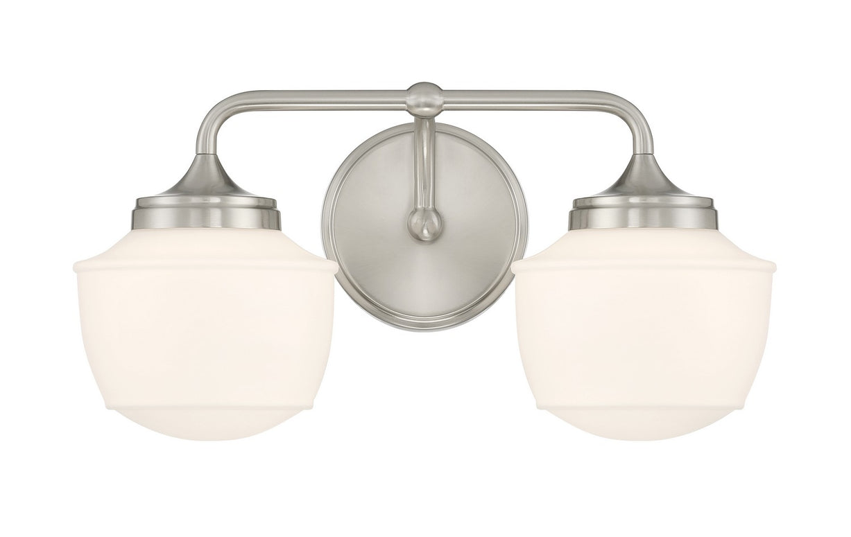 Minka-Lavery - 2572-84 - Two Light Bath Vanity - Cornwell - Brushed Nickel