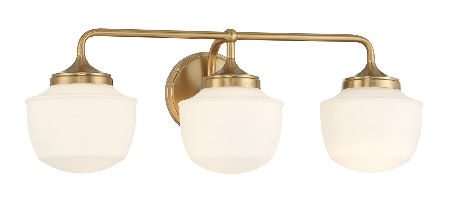 Minka-Lavery - 2573-575 - Three Light Bath Vanity - Cornwell - Aged Brass