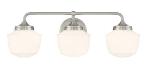 Minka-Lavery - 2573-84 - Three Light Bath Vanity - Cornwell - Brushed Nickel