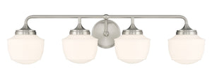 Minka-Lavery - 2574-84 - Four Light Bath Vanity - Cornwell - Brushed Nickel