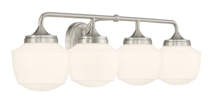 Minka-Lavery - 2574-84 - Four Light Bath Vanity - Cornwell - Brushed Nickel