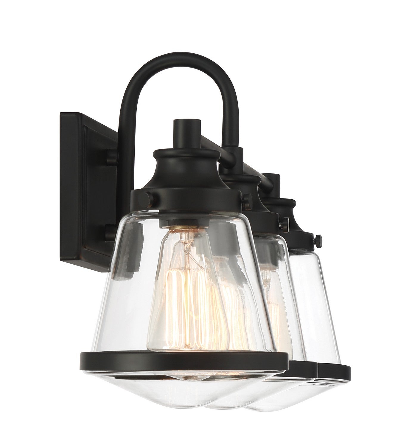 Minka-Lavery - 2583-66A - Three Light Bath Vanity - Mannsdale - Coal